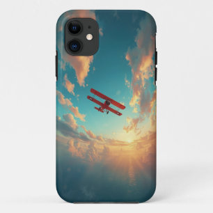 サンセットフライトアドベンチャーモバイルケース iPhone 11 ケース
