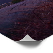 サンセットフロムベアマウンテンNY ポスター (角)