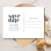 サンセットフロリダビーチ結婚式日付の保存 案内ポストカード