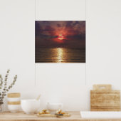 サンセットフロリダプリント ポスター (キッチン)