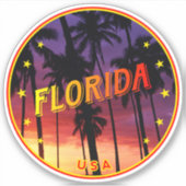 サンセットフロリダ シール (正面)