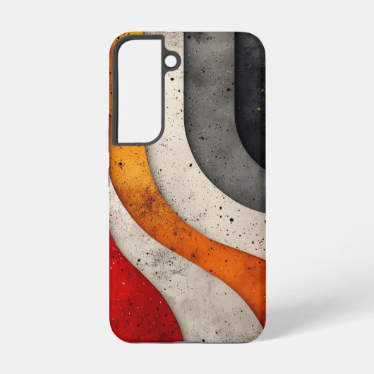 サンセットフロー電話ケース SAMSUNG GALAXYケース (裏面)