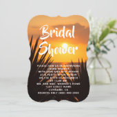 サンセットブライダルシャワー 招待状 (スタンド正面)