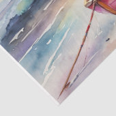 サンセットブリスでボート – デコページ –  薄葉紙 (詳細)