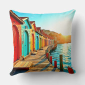 サンセットブリス：シーサイドヒュース クッション (裏面)