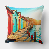 サンセットブリス：シーサイドヒュース クッション (正面)