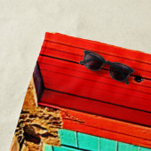 サンセットブリス：シーサイドヒュース ビーチタオル (インサイチュ)