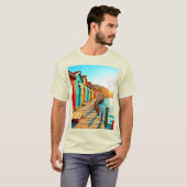 サンセットブリス:シーサイドヒュース Tシャツ (正面フル)