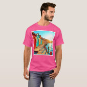 サンセットブリス：シーサイドヒュース Tシャツ (正面フル)