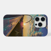 サンセットブリッジの電話ケース iPhoneケース (裏面横)