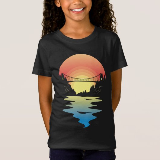 サンセットブリッジ Tシャツ (正面)