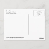 サンセットブルバードポストカード ポストカード (裏面)