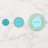 サンセットブルーと金ゴールド コンフェッティ (正面)