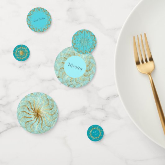 サンセットブルーと金ゴールド コンフェッティ (グループ)