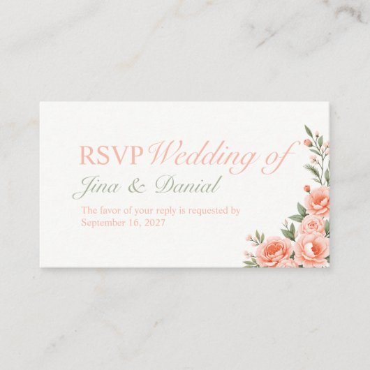 サンセットブルーム エンクロージャーカード (正面)