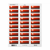 サンセットブーズクルーズ ラベル (フルシート)