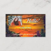 サンセットプラザマリーナ2584ソーシャルQRコード 名刺 (正面)