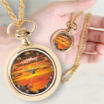 サンセットプラザマリーナ2584ネックレス 腕時計<br><div class="desc">Sunset Plaza Marina 2584絵画のタイムコレクション保は、EwatchfactoryのNecklace Alloy Watchとお気に入りの共に楽しめカスタムる®。製品ページでパーソナライズすクリックるか、「カスタマイズ」ボタンでパーソナライズする。私の「サンセットプラザ絵画マリーナ2584」から作成されたデザインは、オレンジ色と赤い色の縞模様が空に満ちている夕日を写し鮮やかて、前景にシルエットの植生と開花の植物が描かれている。風景の暗い輪郭と空のコントラストの明るい色合いが劇的に、穏やかでありながらドラマチックなシーンを作成する。このコレクションには一致する製品が含まれている。</div>