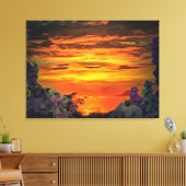 サンセットプラザマリーナ2584 キャンバスプリント (インサイチュ (リビング))