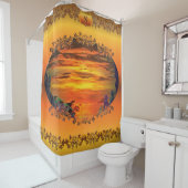 サンセットプラザマリーナ2584 シャワーカーテン (インサイチュ)