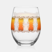 サンセットプラザマリーナ2584 ステムなしワイングラス (裏面)