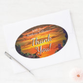 サンセットプラザマリーナ2584 楕円形シール (封筒)