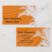 サンセットプラムツリーズ 名刺 (正面/裏面)