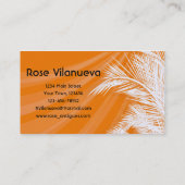 サンセットプラムツリーズ 名刺 (裏面)