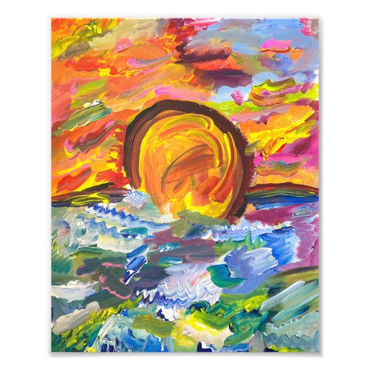 サンセットプリント フォトプリント            (正面)