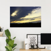 サンセットプリント ポスター (ホームオフィス)