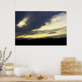 サンセットプリント ポスター (キッチン)