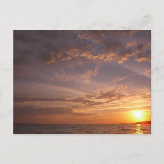 サンセットベイVプロビデンシアールタークス&カイコス ポストカード (正面)