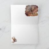 サンセットペガソスカード5" x 7"標準wht封筒を含む カード (内部)