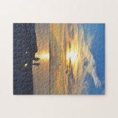 サンセットペギーの島ノバスコシア。 ジグソーパズル (横)