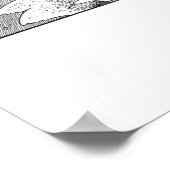 サンセットホエールポスター ポスター (角)