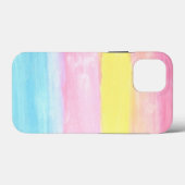 サンセットホライズンウォーターカラー抽象芸術 Case-Mate iPhoneケース (裏面 (横))