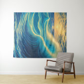 サンセットホライゾンバイザビーチ タペストリー (インサイチュ(横))