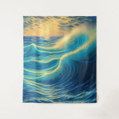 サンセットホライゾンバイザビーチ タペストリー (正面)