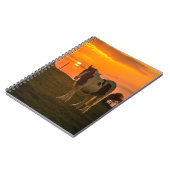 サンセットホース ノートブック (左側)