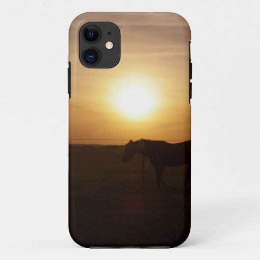 サンセットホース Case-Mate iPhoneケース (裏面)