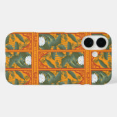 サンセットボタニカルパネルパターン – ザホワイトロータス Case-Mate iPhoneケース (裏面 (横))