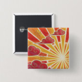 サンセットボタンバッジ 缶バッジ (正面&裏面)