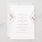 サンセットボホ結婚ズ 招待状 (正面)