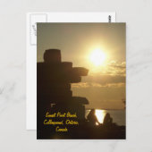 サンセットポイントビーチ、コリングウッド、オンタ… ポストカード (正面/裏面)