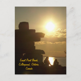 サンセットポイントビーチ、コリングウッド、オンタ… ポストカード
