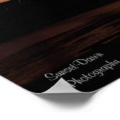 サンセットポスターの橋 ポスター (角)