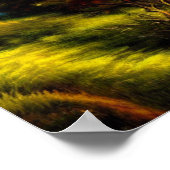 サンセットポスターの海のツリー ポスター (角)