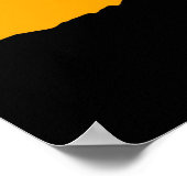 サンセットポスターの象のシルエット ポスター (角)