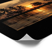 サンセットポスター ポスター (角)