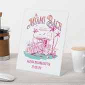 サンセットマイアミバチェロレッテ 台座サイン (インサイチュ)